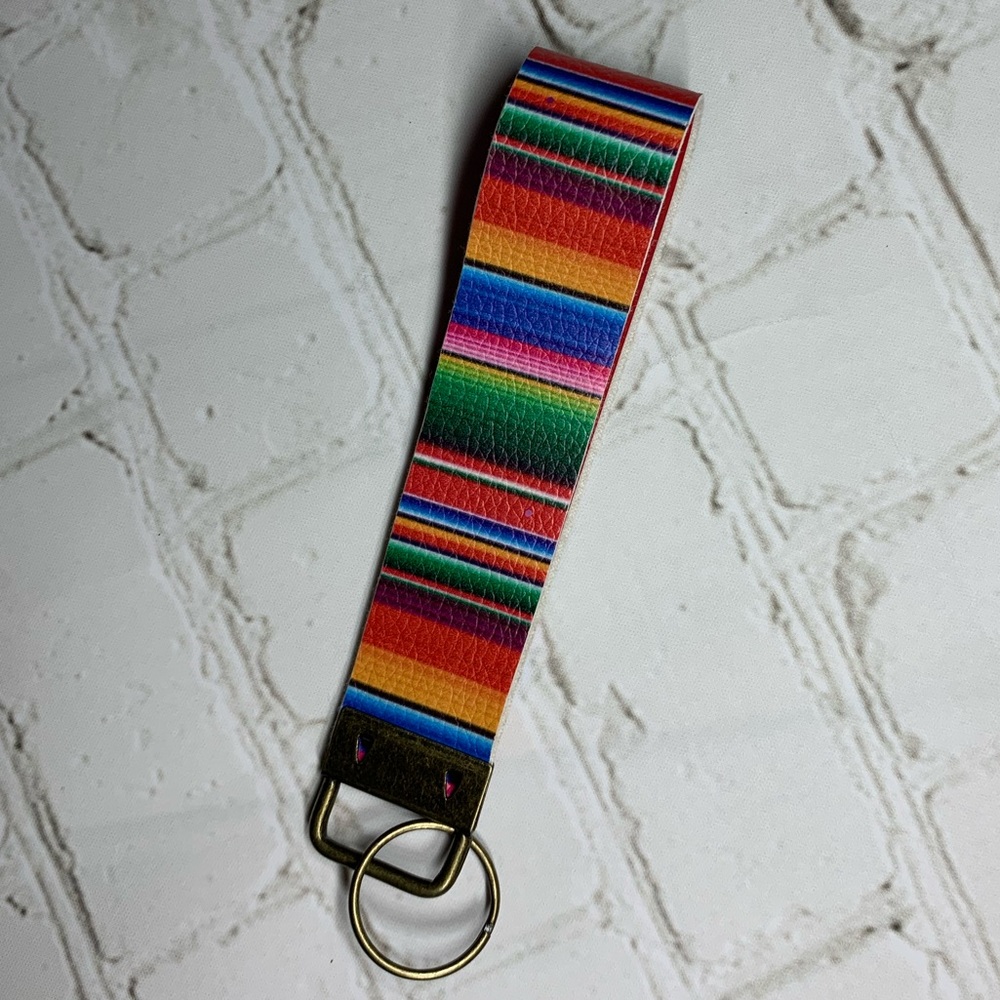 Serape Keychain Stripes - Picture 3 of 3